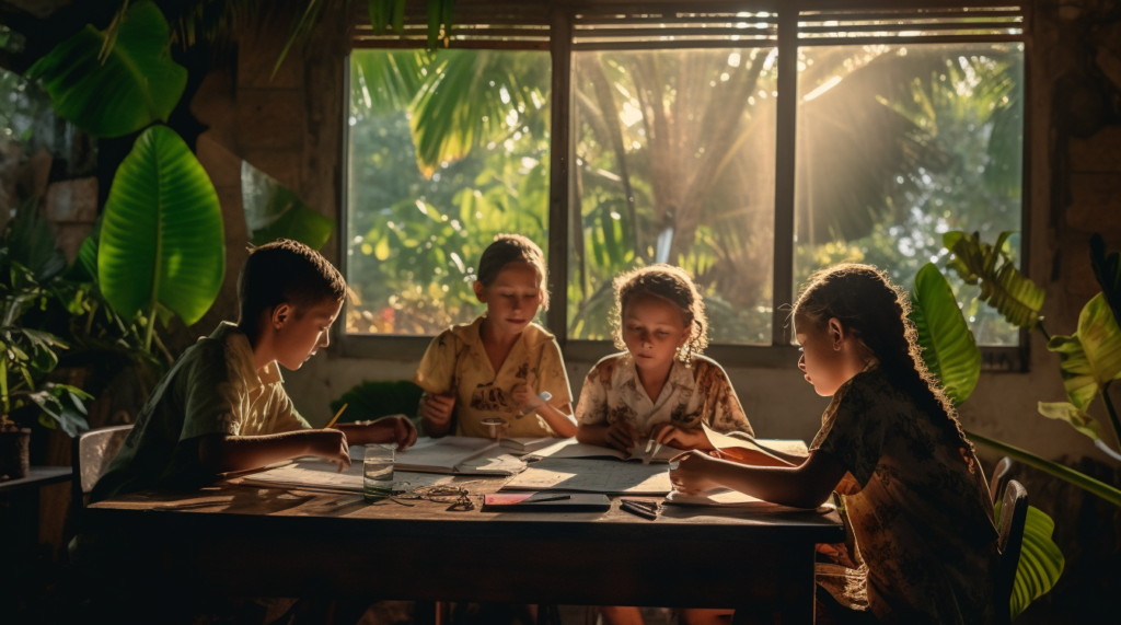 Digital Nomad Family School and Education