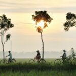 bikers in Kebumen, Indonesia