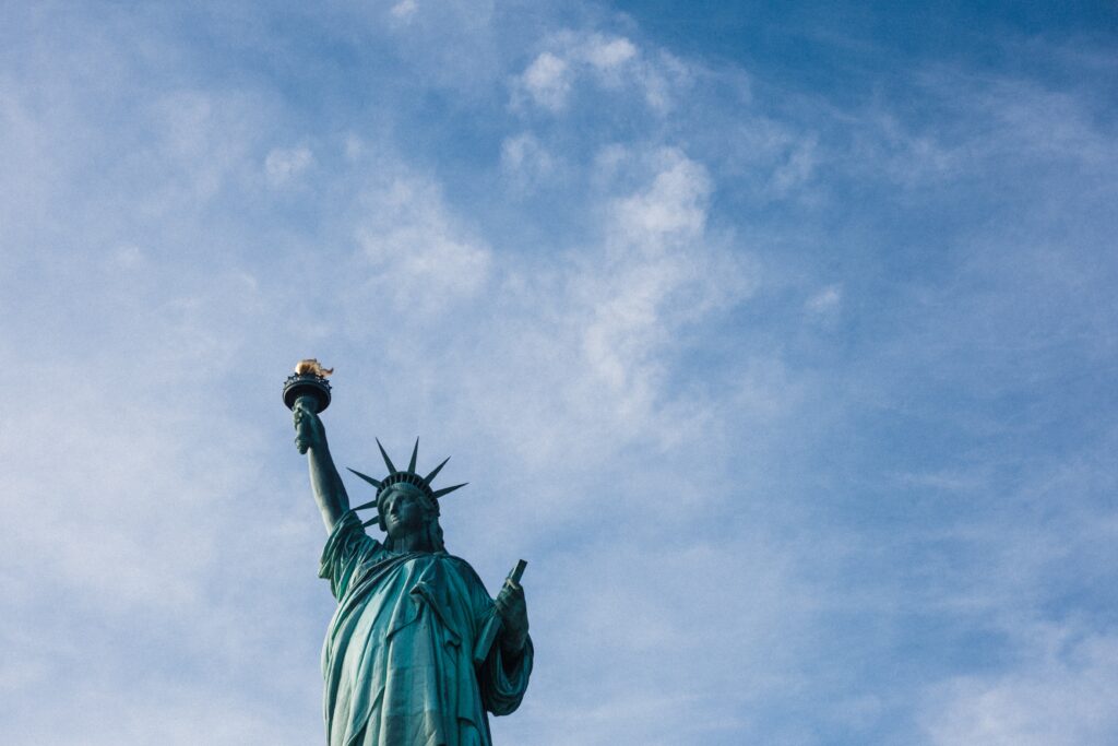 Statue of Liberty Living in the US