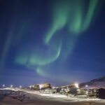 aurora borealis from Greenland