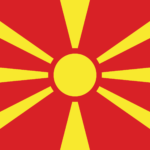 flag of North Macedonia